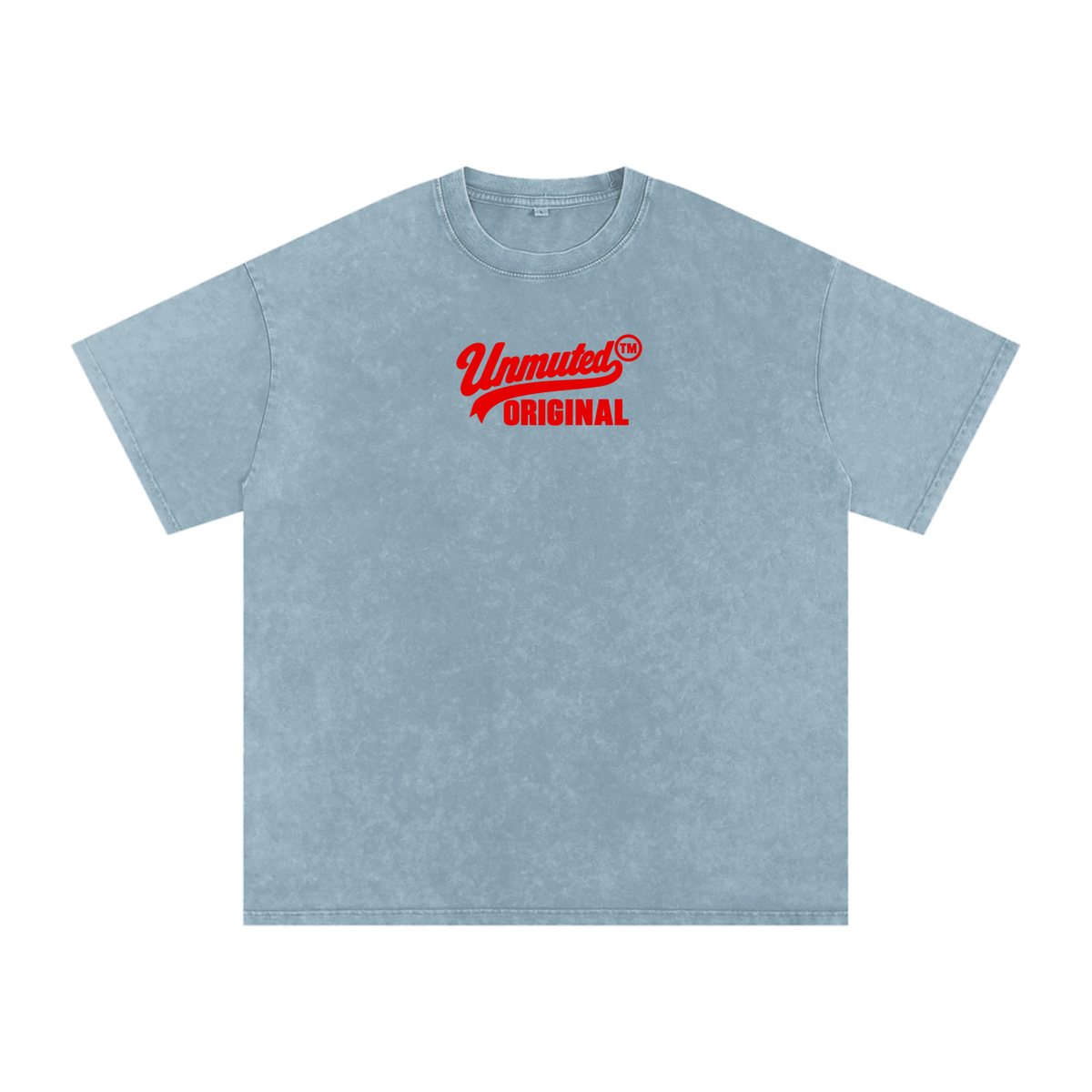 Unmuted Snow Washed Oversized T-Shirt