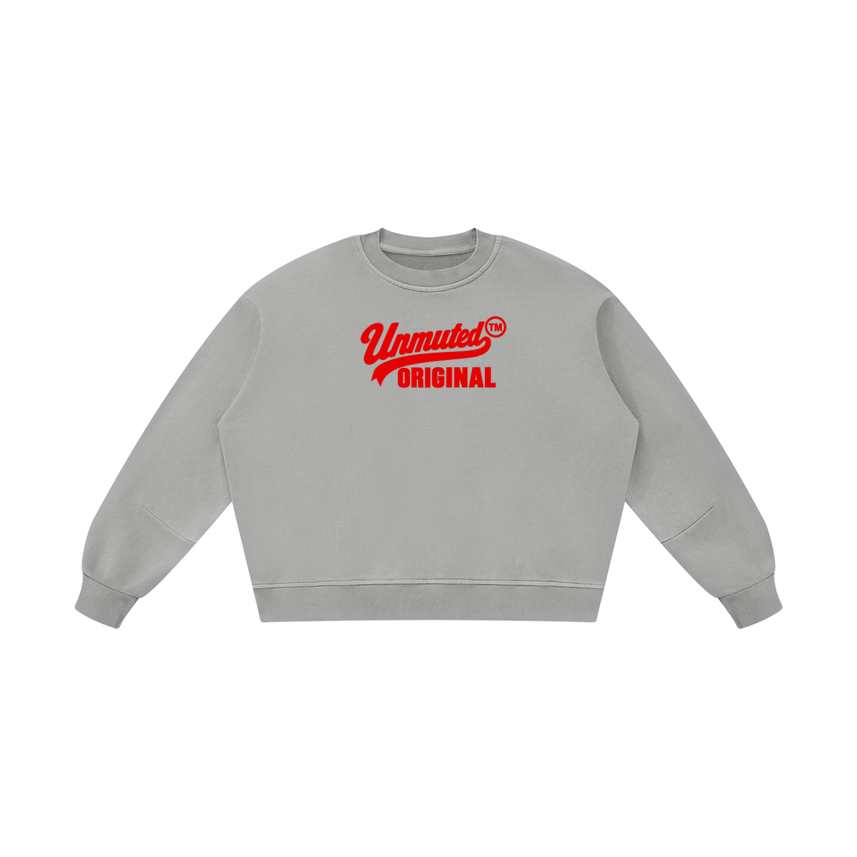 Unmuted Boxy Vintage Washed Sweatshirt