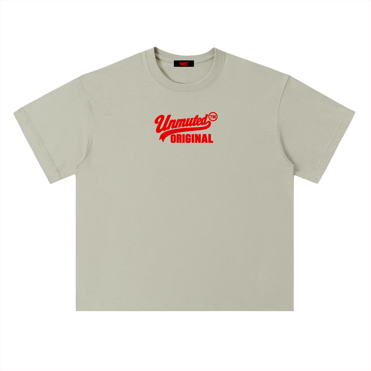 Unmuted Heavyweight Drop Shoulder Cotton T-Shirt