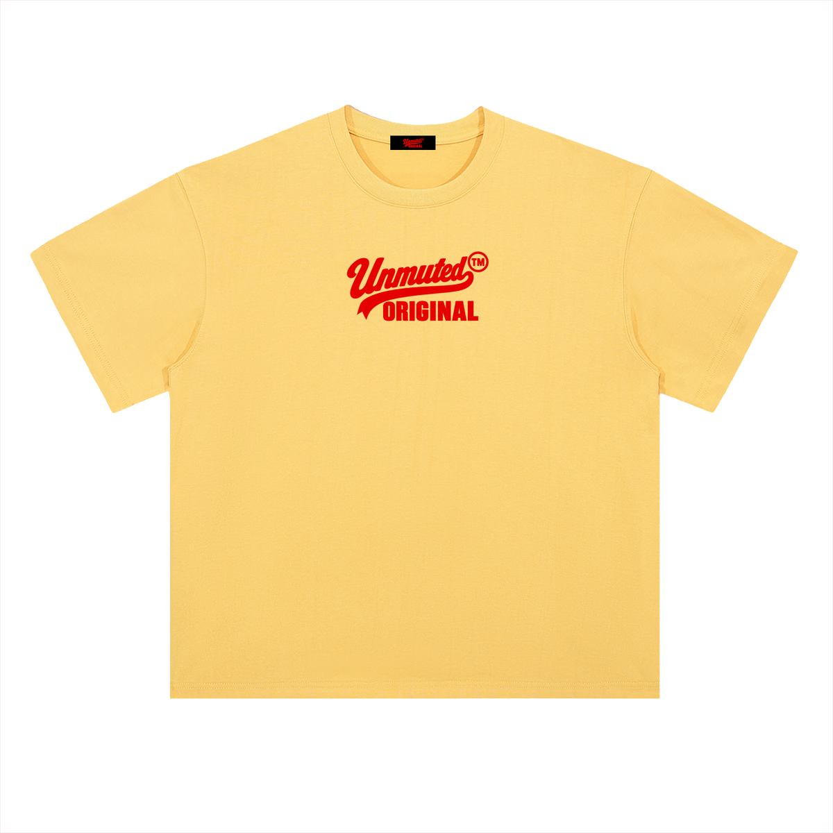 Unmuted Heavyweight Drop Shoulder Cotton T-Shirt