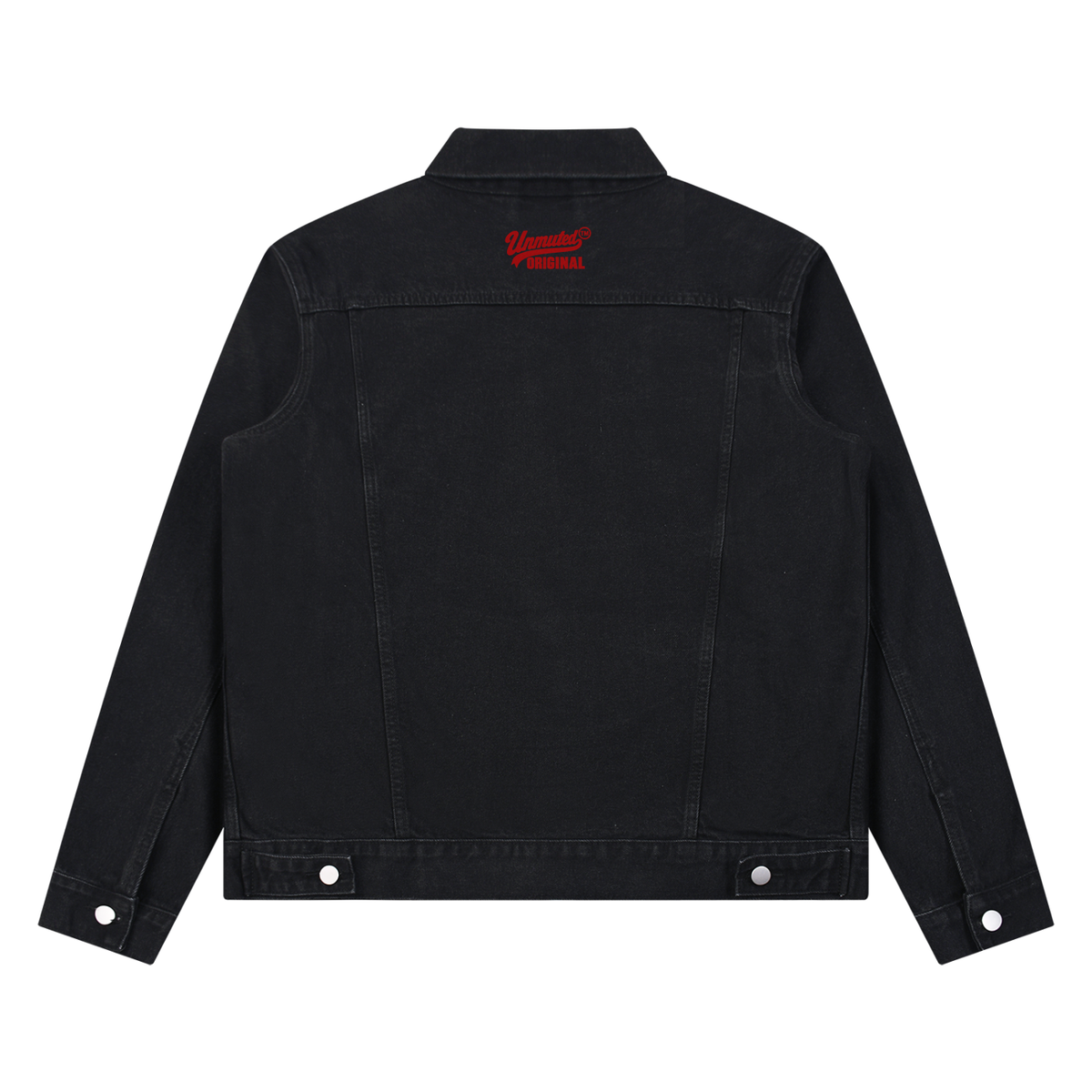 Unmuted Heavyweight Vintage Wash Denim Jacket – Unisex