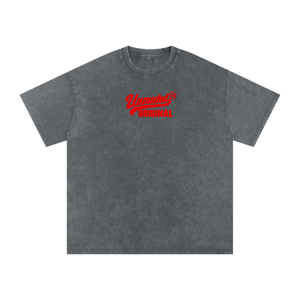 Unmuted Snow Washed Oversized T-Shirt