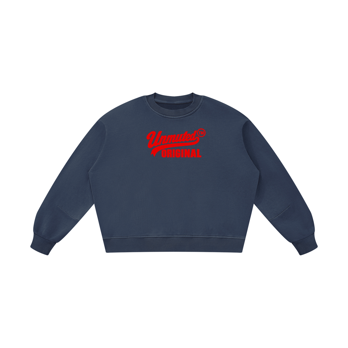 Unmuted Boxy Vintage Washed Sweatshirt