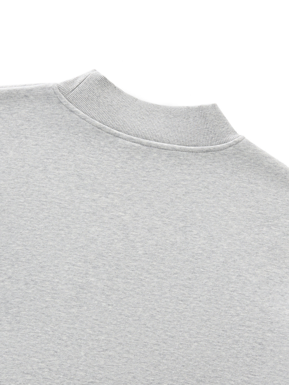 Unmuted Fleece Mock-Neck Sweatshirt