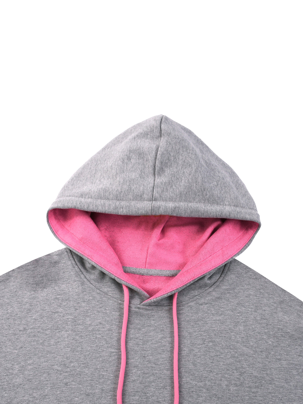 Unmuted Female Contrast Drawstring Hoodie