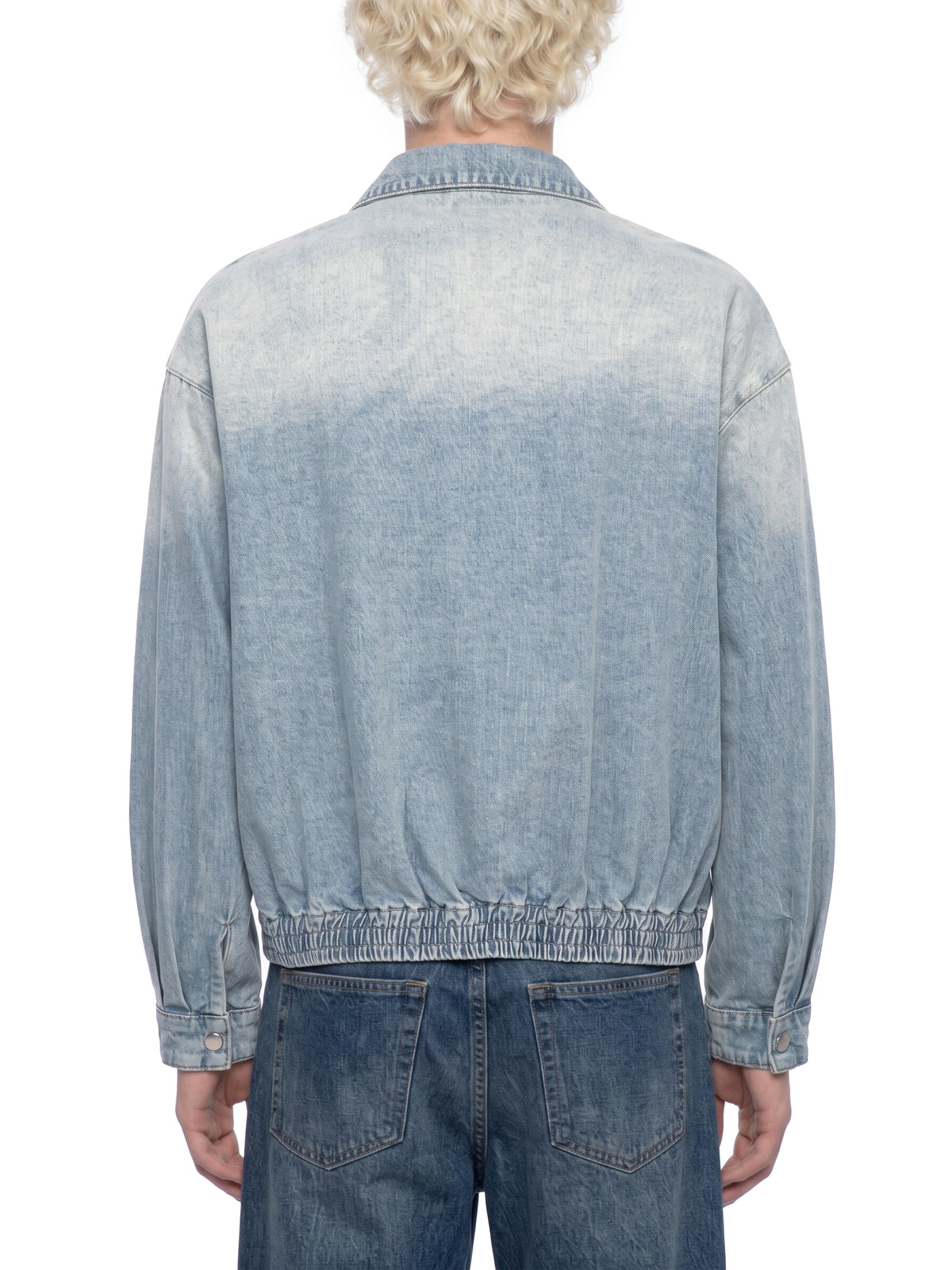 Unmuted Lightweight Full-Zip Denim Jacket – Vintage Wash