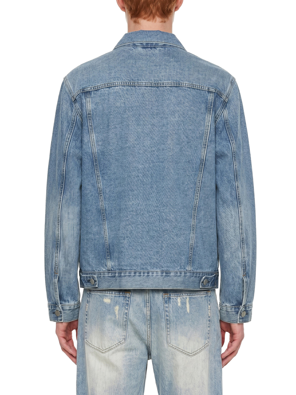 Unmuted Heavyweight Vintage Wash Denim Jacket – Unisex