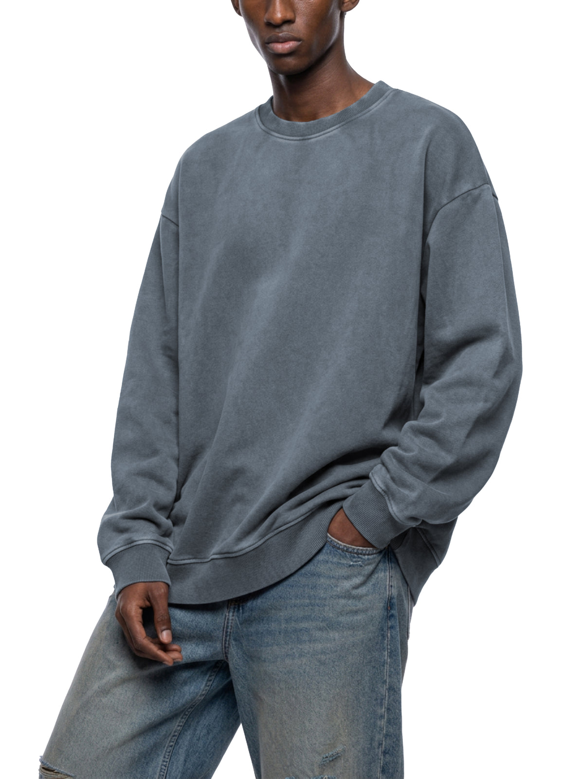 Unmuted Vintage Wash Fleece Sweatshirt