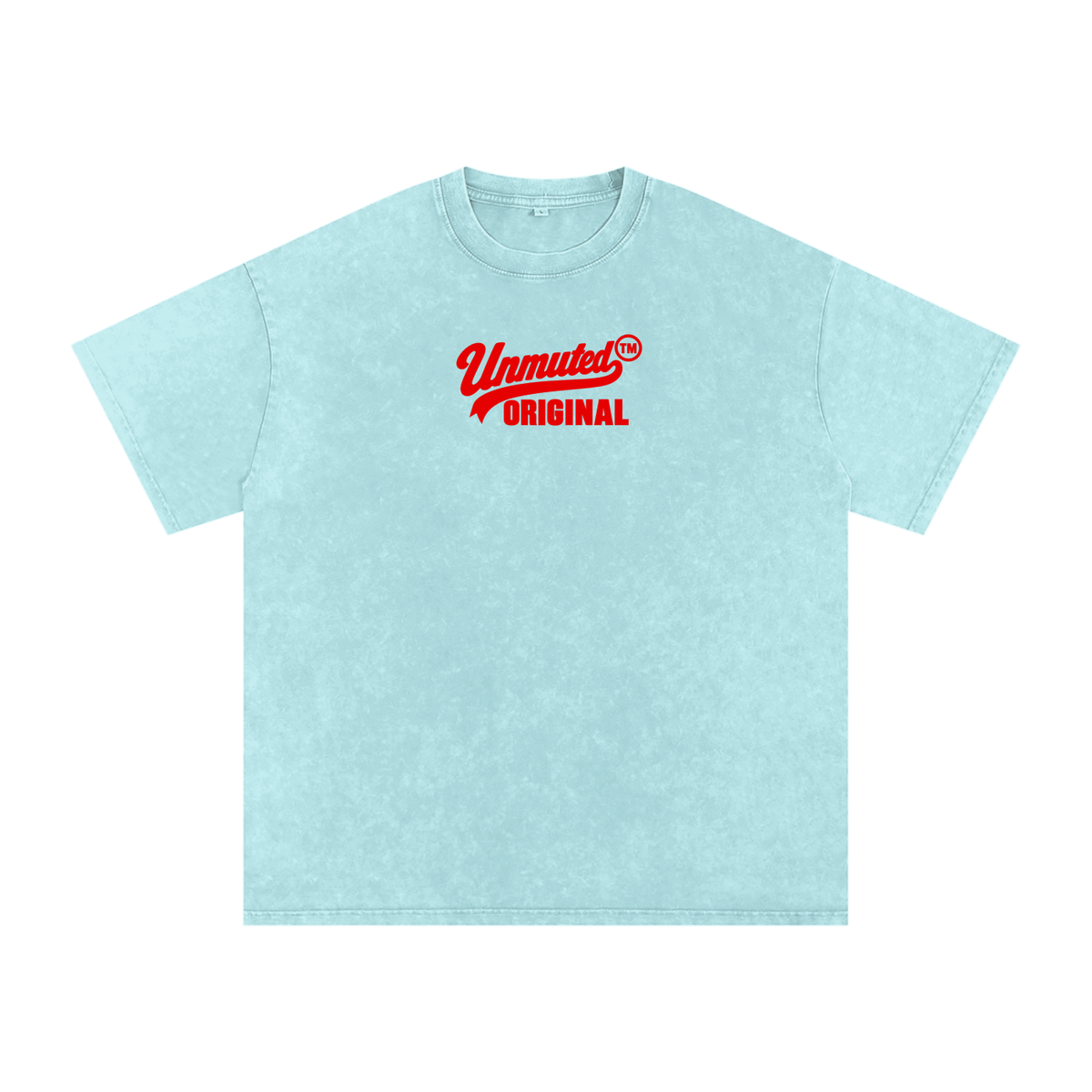 Unmuted Snow Washed Oversized T-Shirt