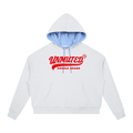 Unmuted Contrast Drawstring Hoodie