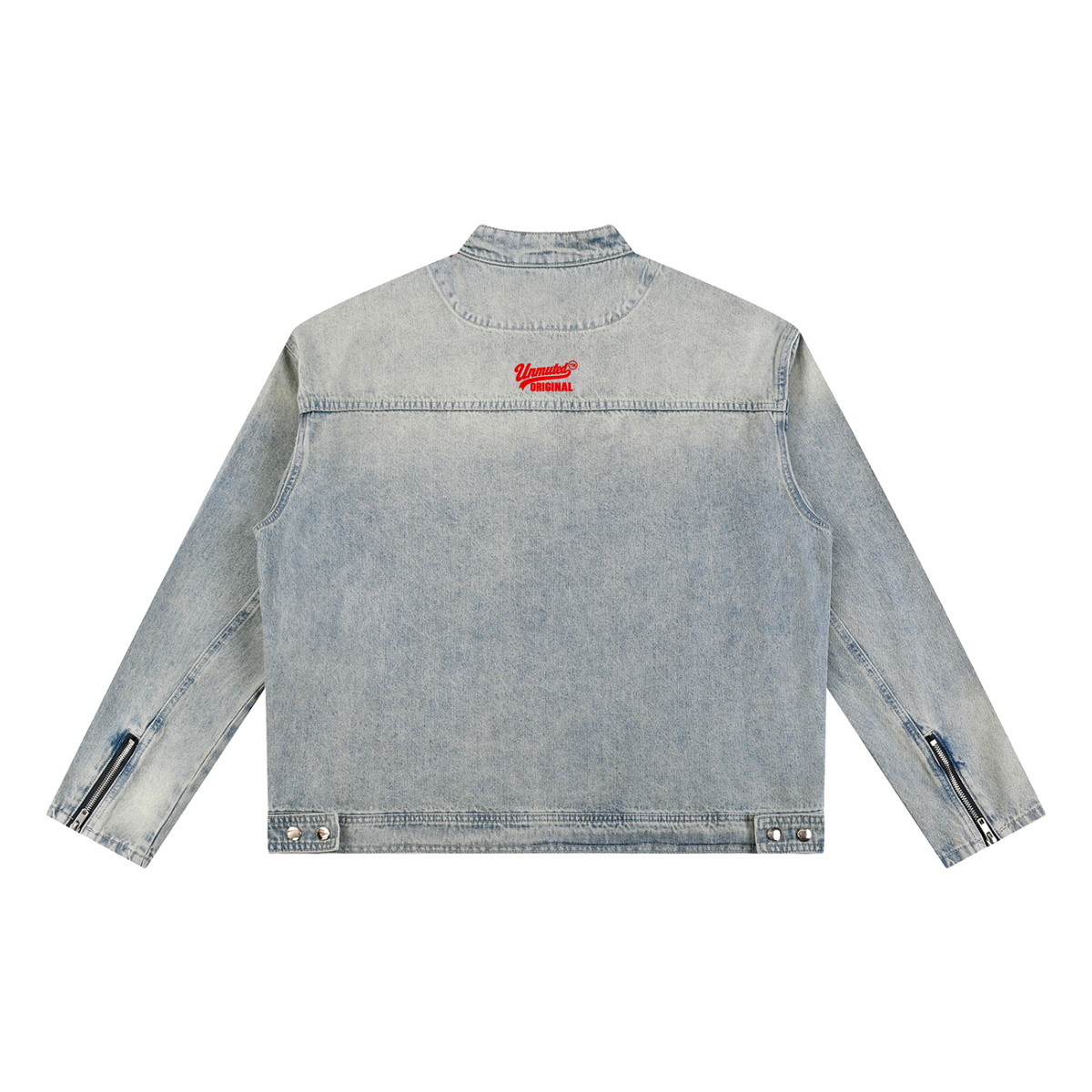 Unmuted Premium Cotton Vintage Wash Zip Jacket