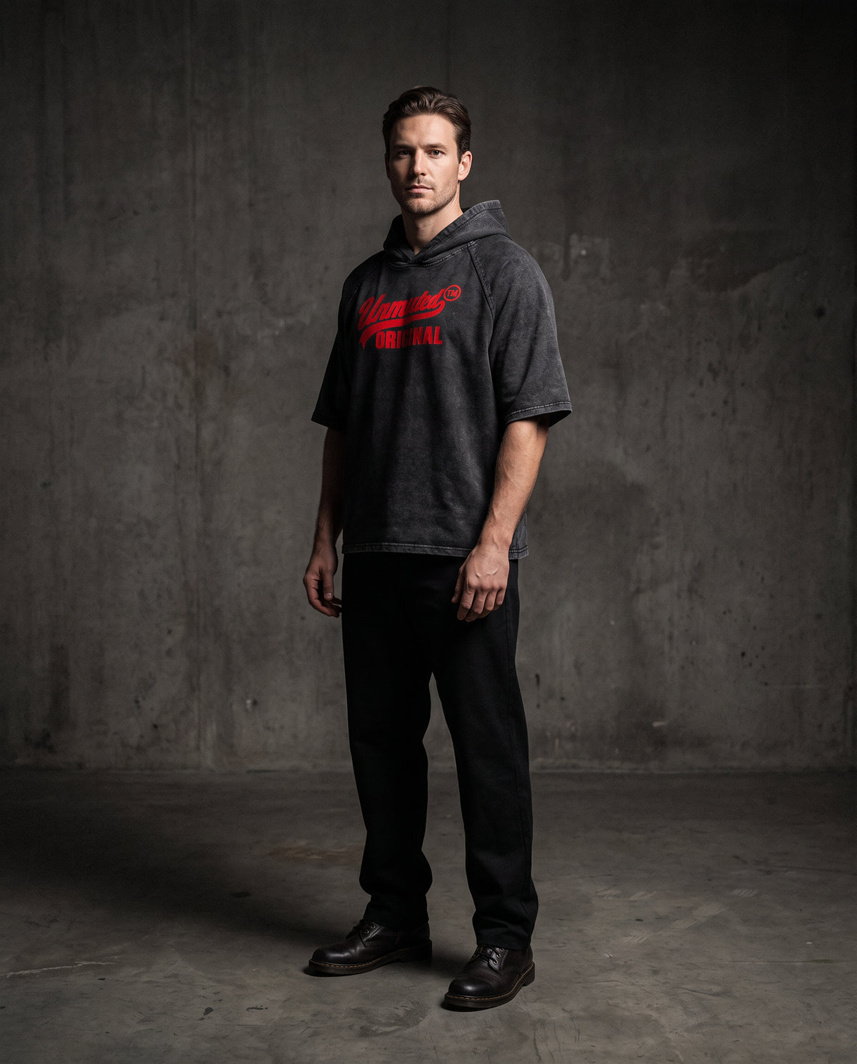 Unmuted Snow Washed Hooded T-Shirt