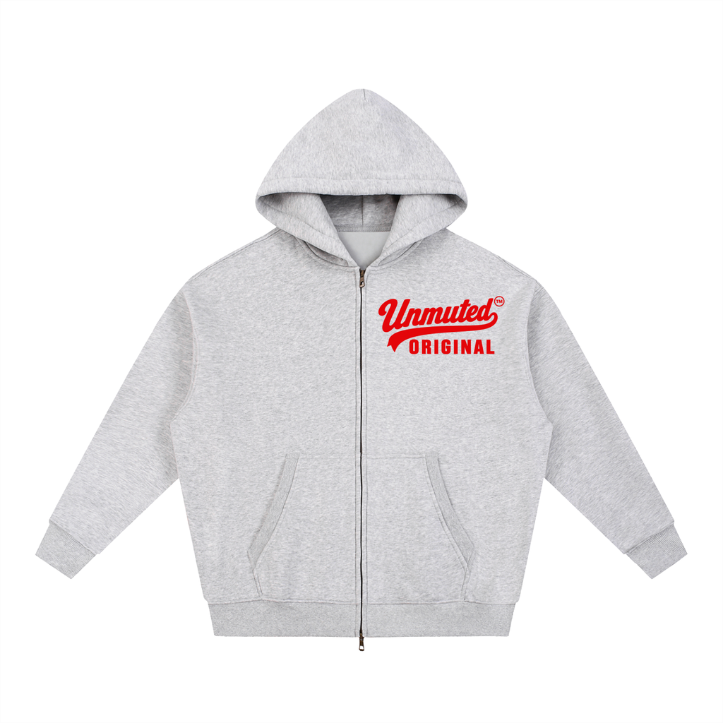Unmuted Essential Oversized Fleece Boxy Hoodie