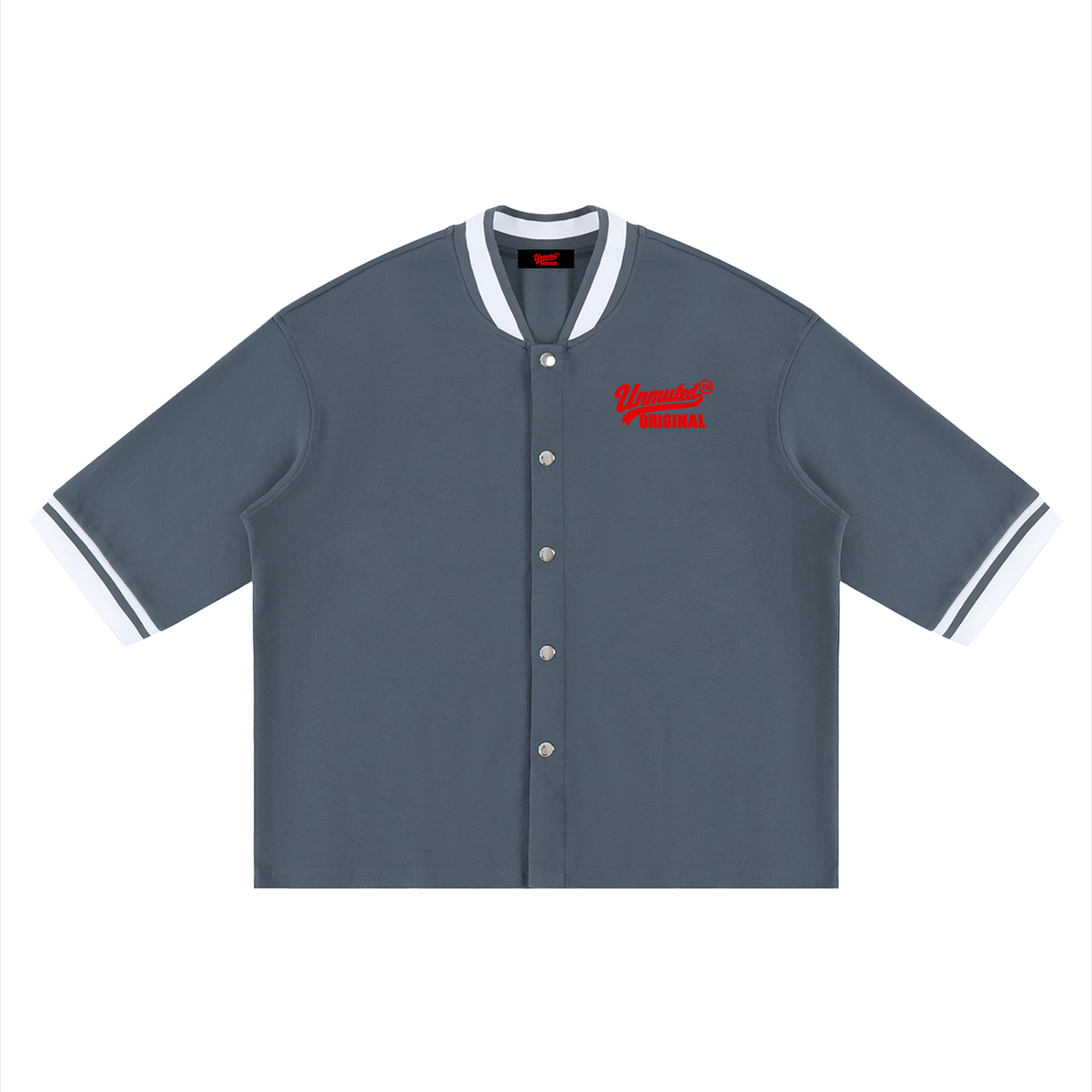 Unmuted Original Unisex Boxy Heavyweight Baseball Jersey