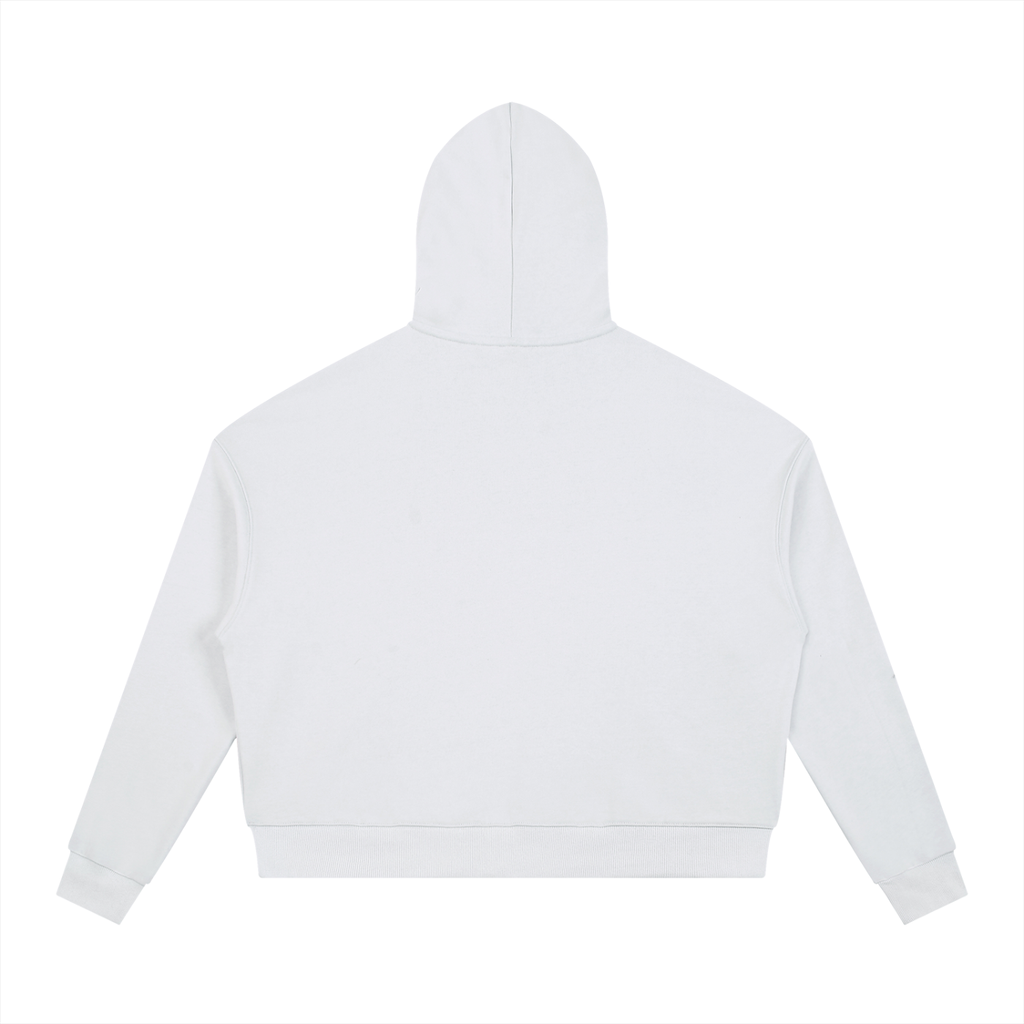 Unmuted Contrast Drawstring Hoodie