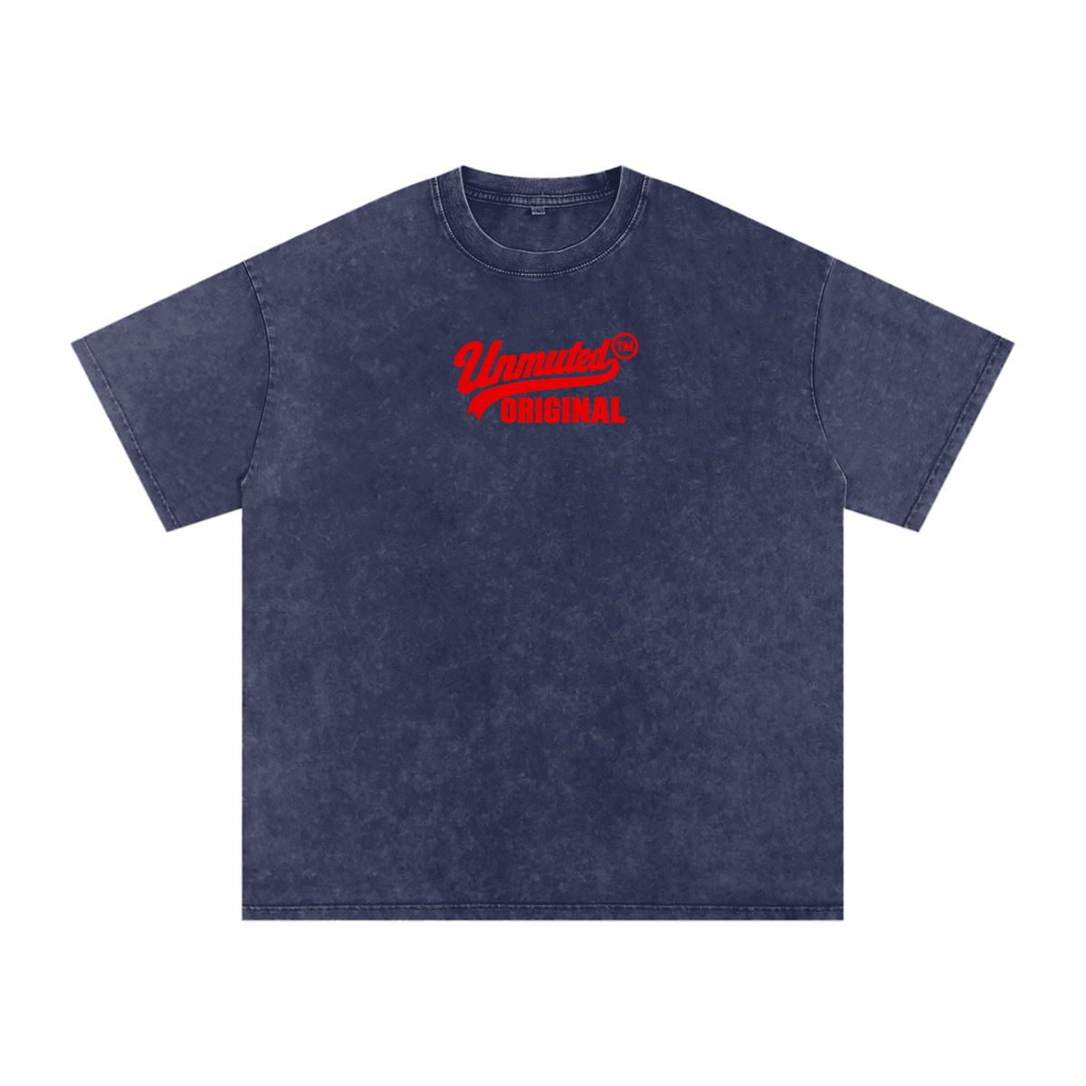 Unmuted Snow Washed Oversized T-Shirt
