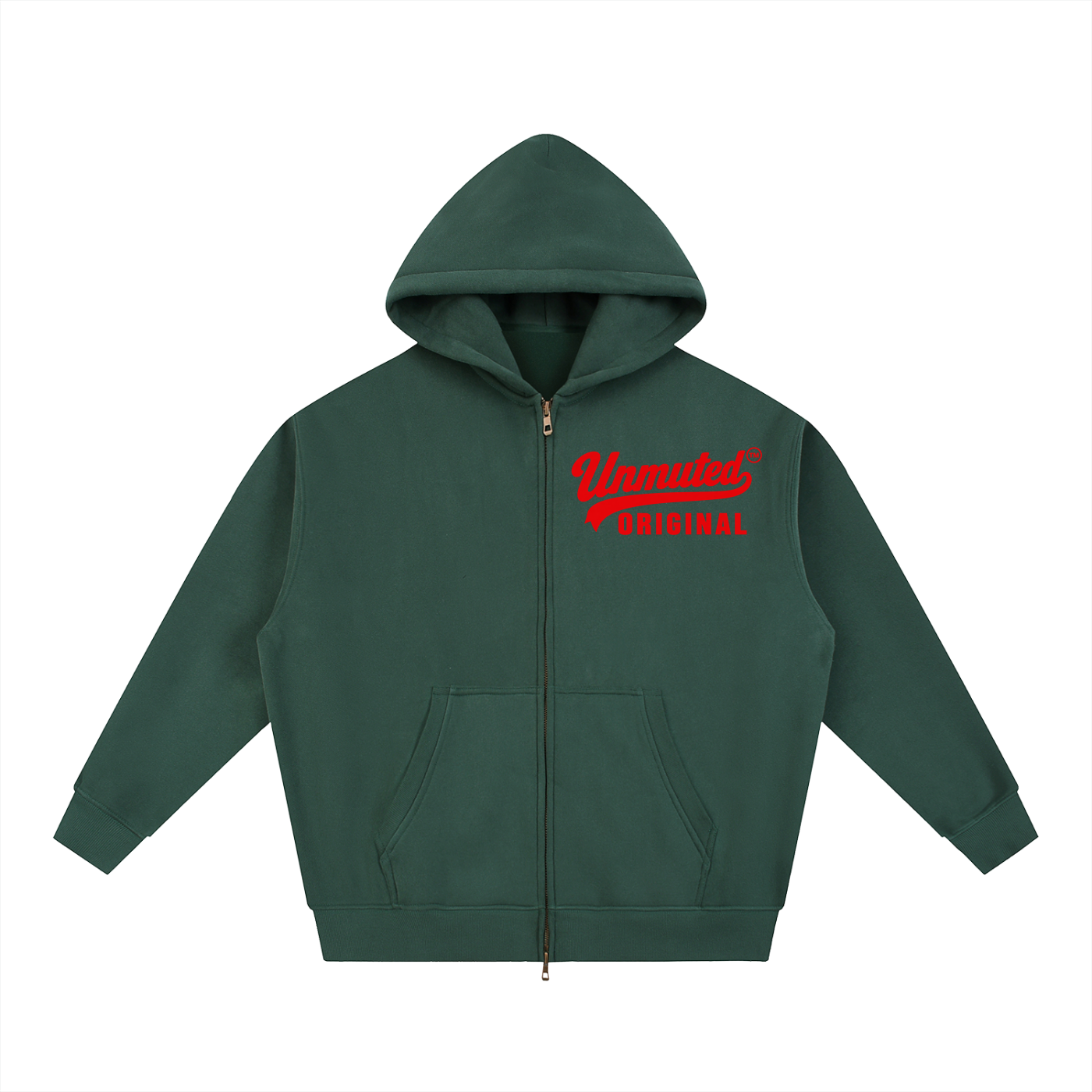 Unmuted Essential Oversized Fleece Boxy Hoodie