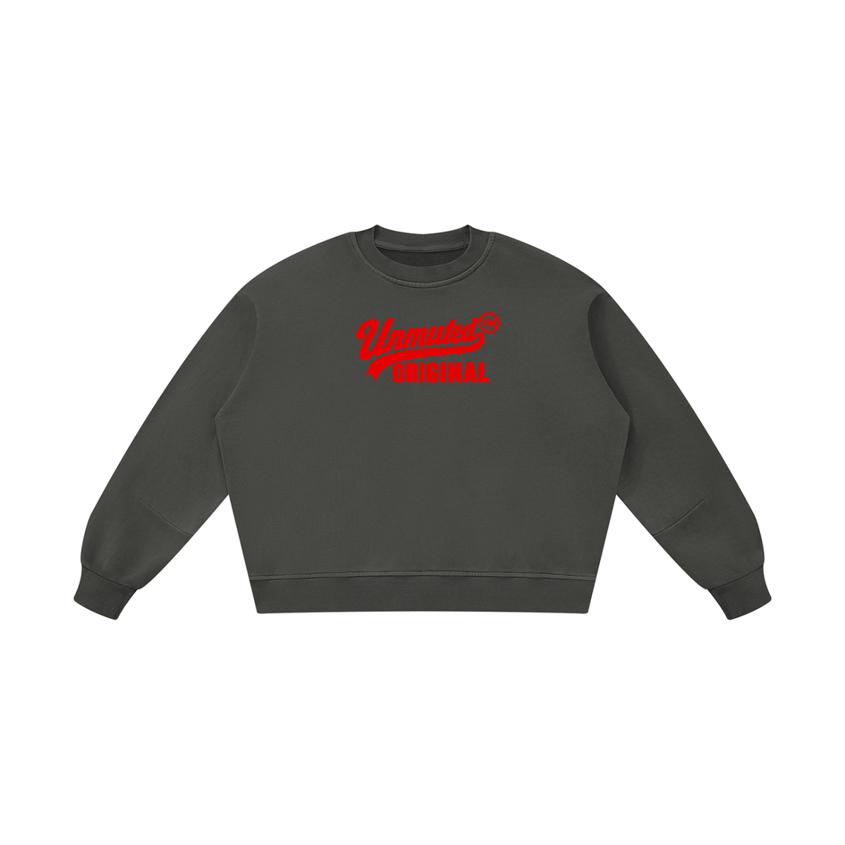 Unmuted Boxy Vintage Washed Sweatshirt