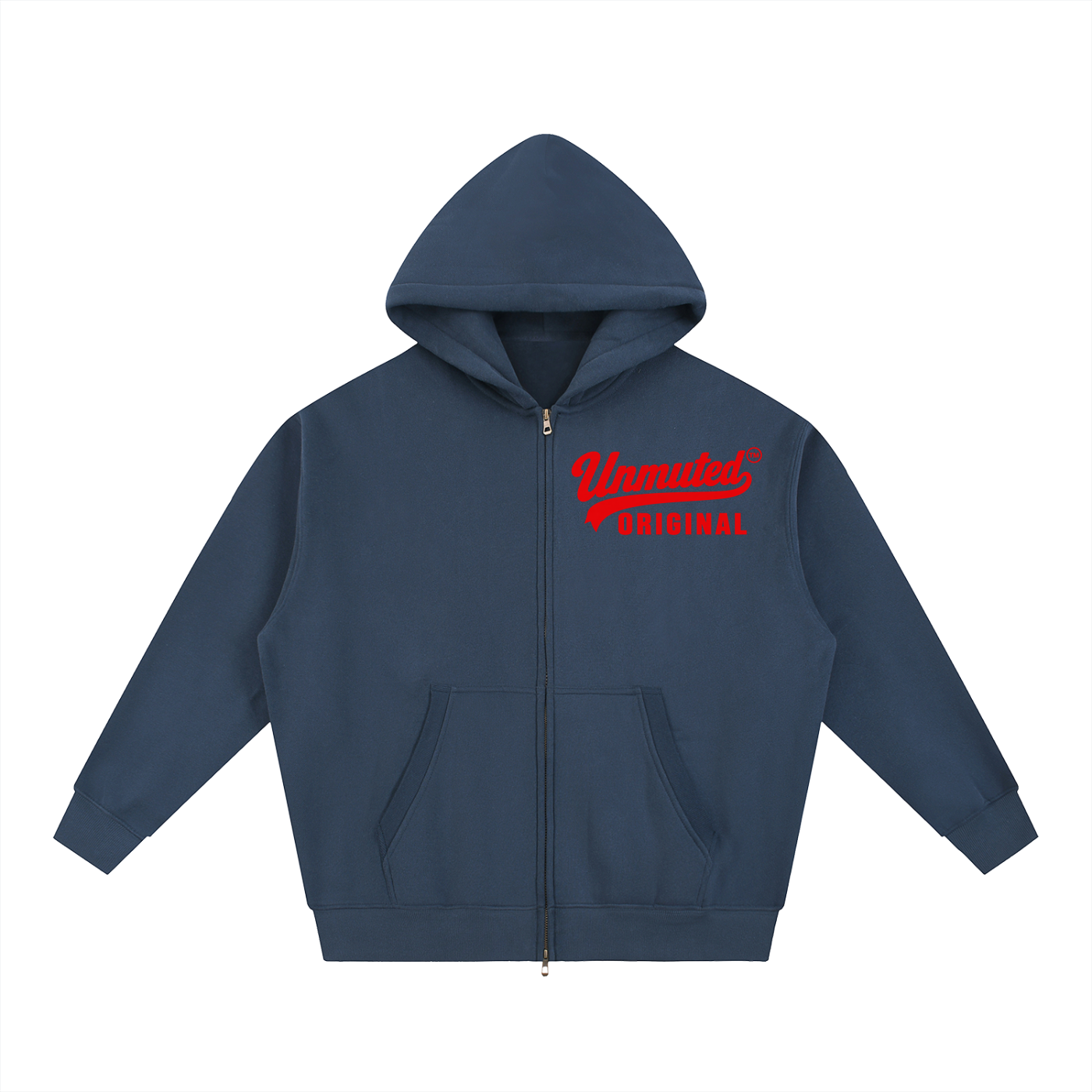 Unmuted Essential Oversized Fleece Boxy Hoodie