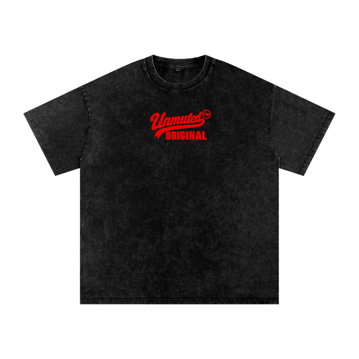 Unmuted Snow Washed Oversized T-Shirt