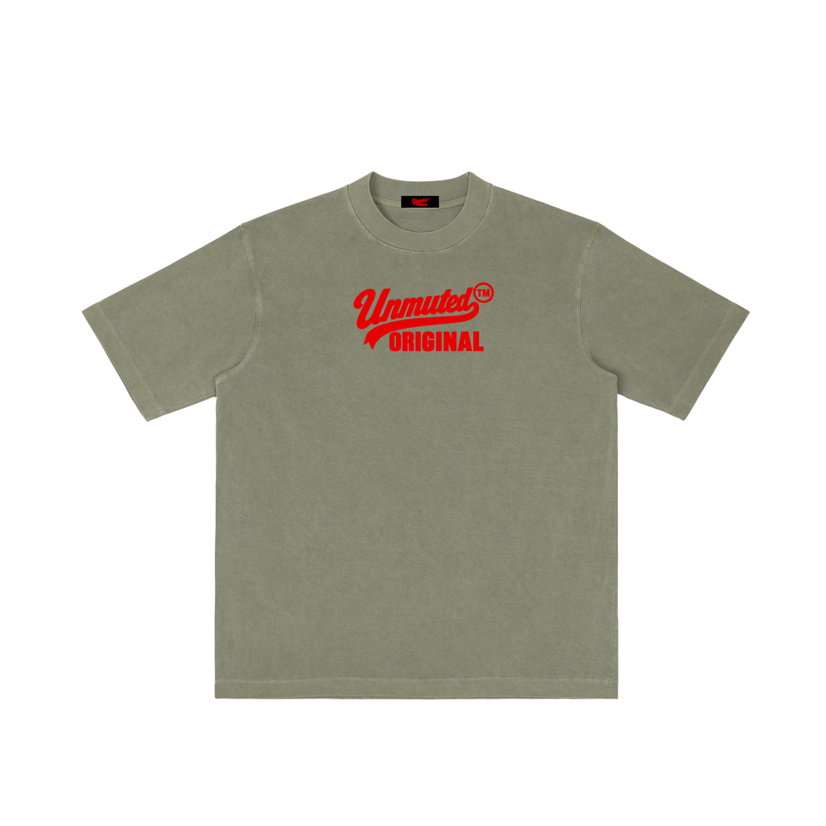 Unmuted Vintage Wash Drop Shoulder T-shirt
