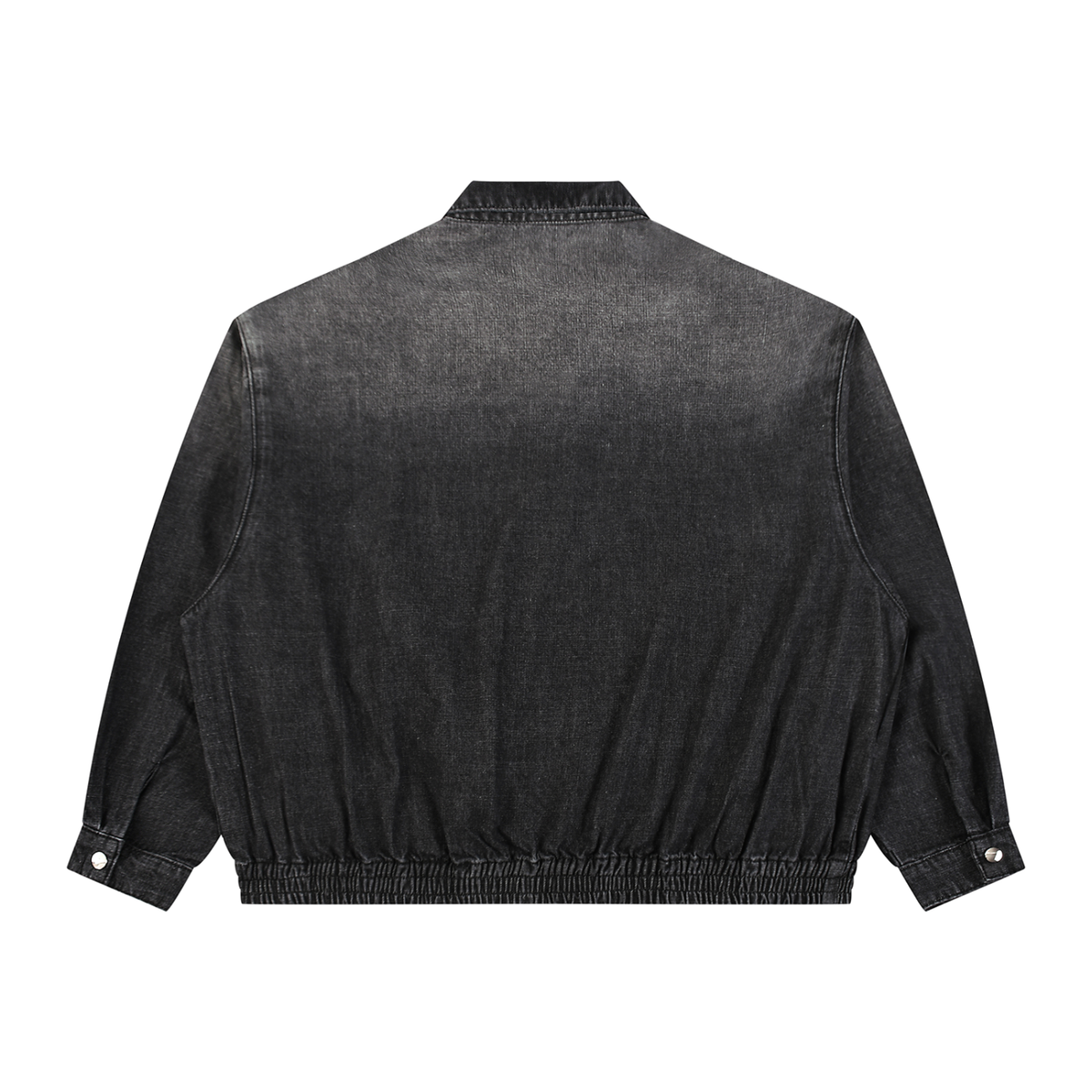 Unmuted Lightweight Full-Zip Denim Jacket – Vintage Wash