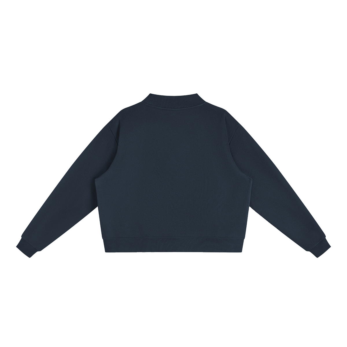 Unmuted Fleece Mock-Neck Sweatshirt