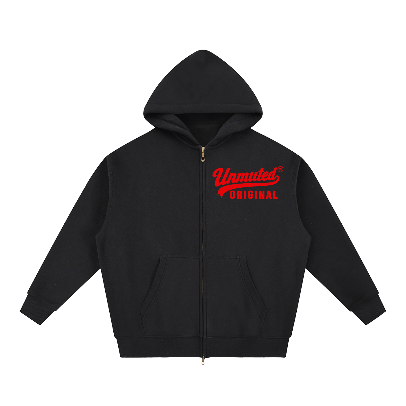 Unmuted Essential Oversized Fleece Boxy Hoodie