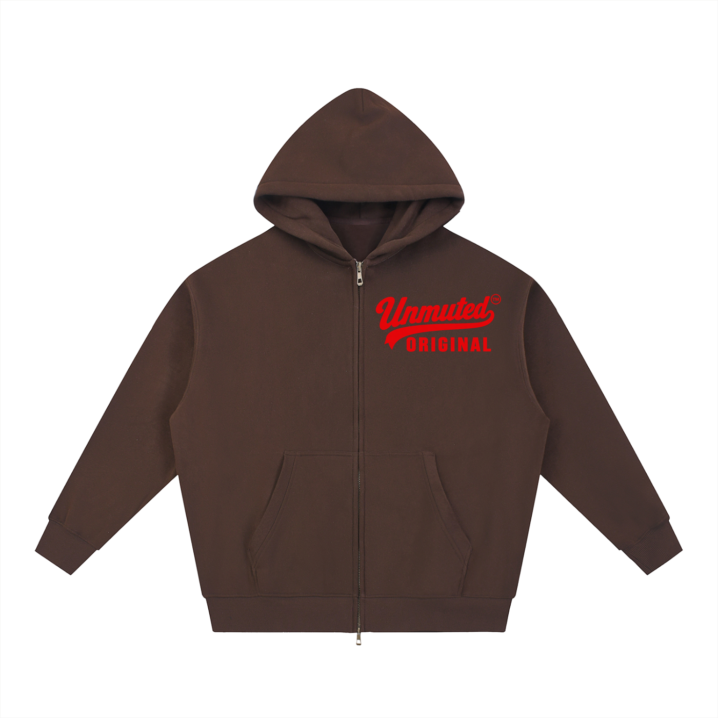 Unmuted Essential Oversized Fleece Boxy Hoodie