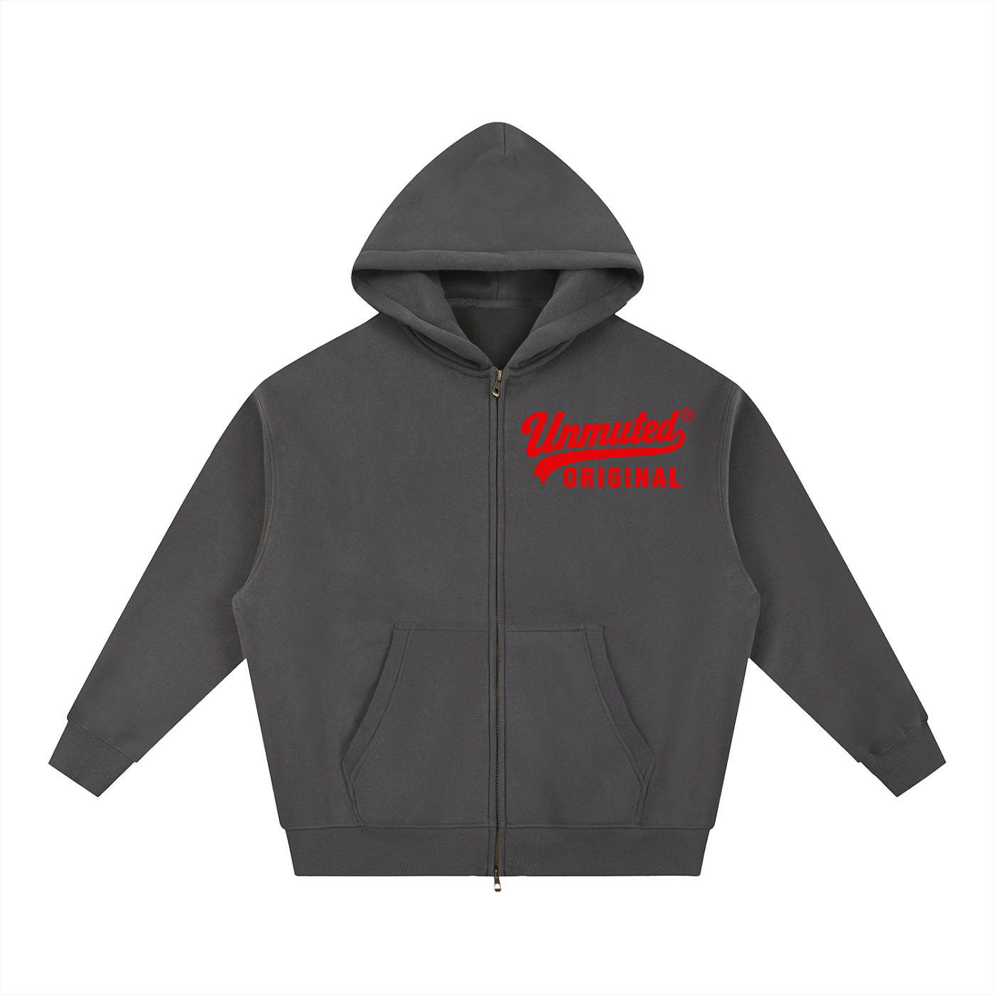 Unmuted Essential Oversized Fleece Boxy Hoodie
