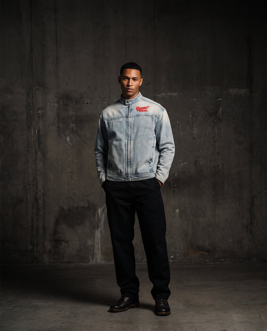 Unmuted Premium Cotton Vintage Wash Zip Jacket