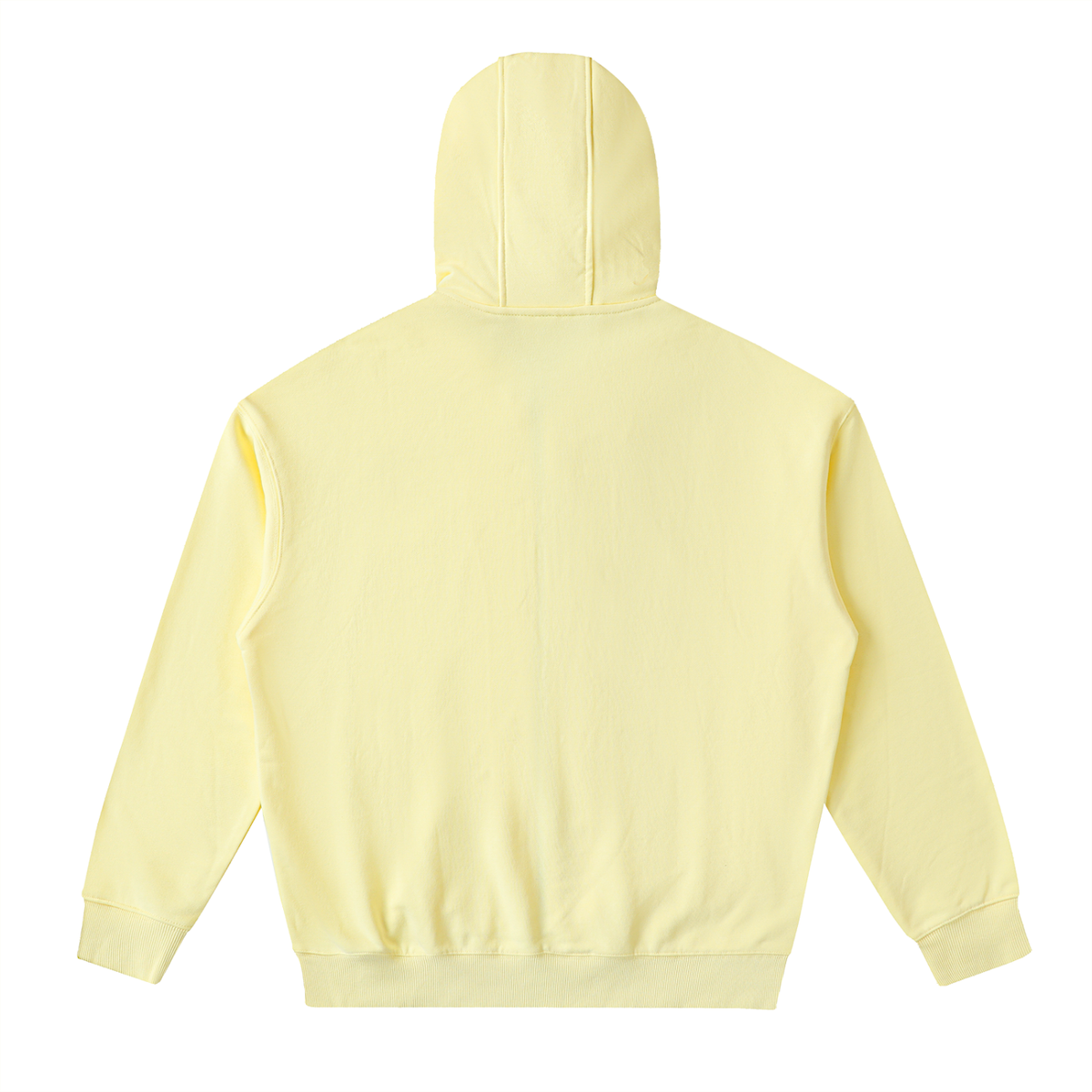 Unmuted Drop-Shoulder Zip-Up Hoodie