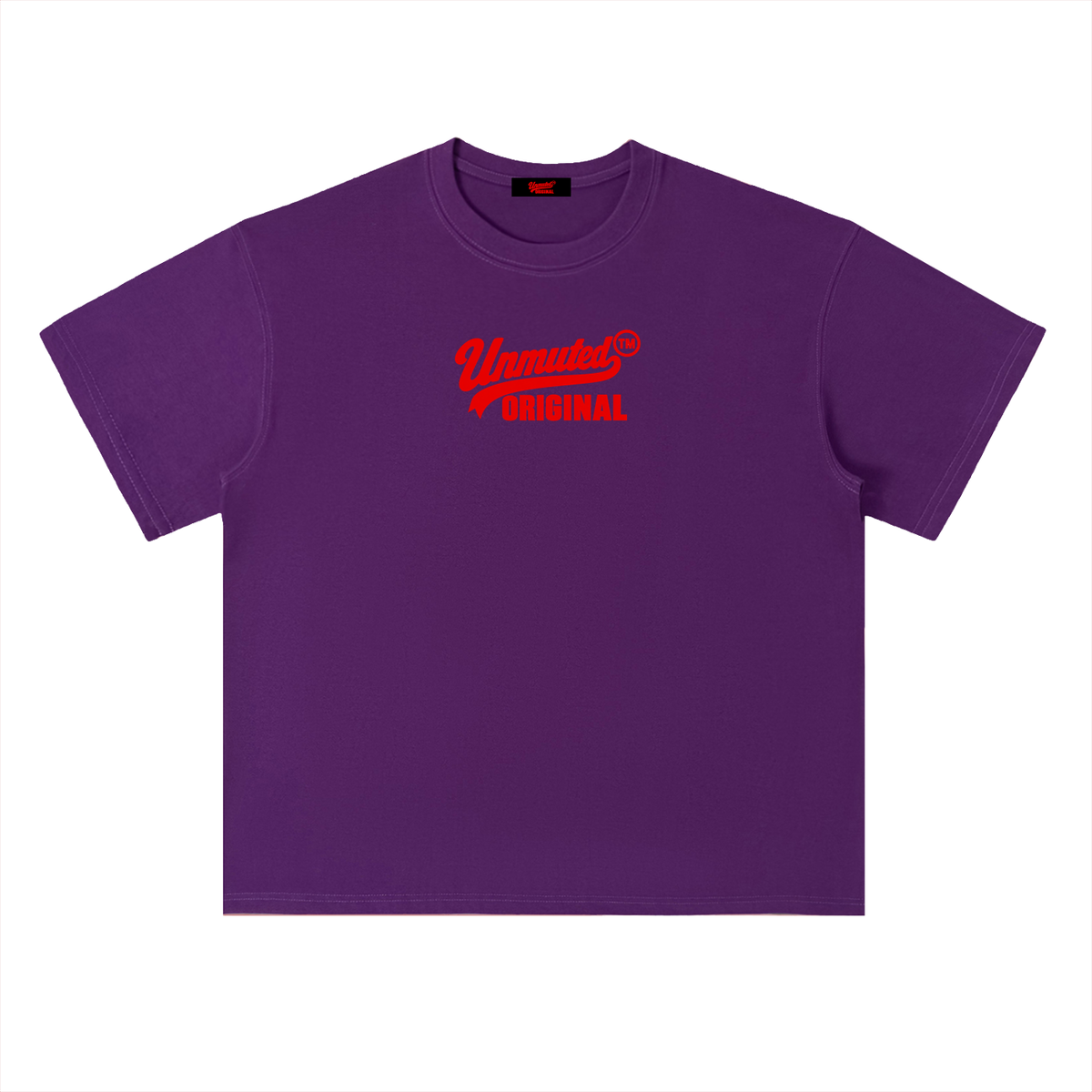 Unmuted Heavyweight Drop Shoulder Cotton T-Shirt
