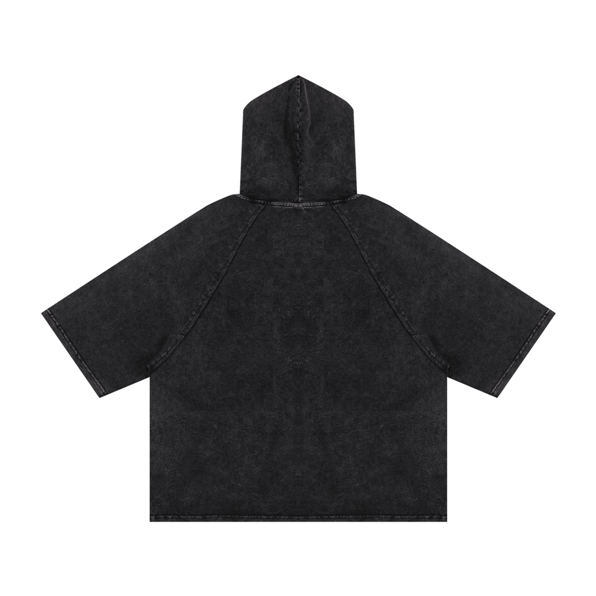 Unmuted Snow Washed Hooded T-Shirt