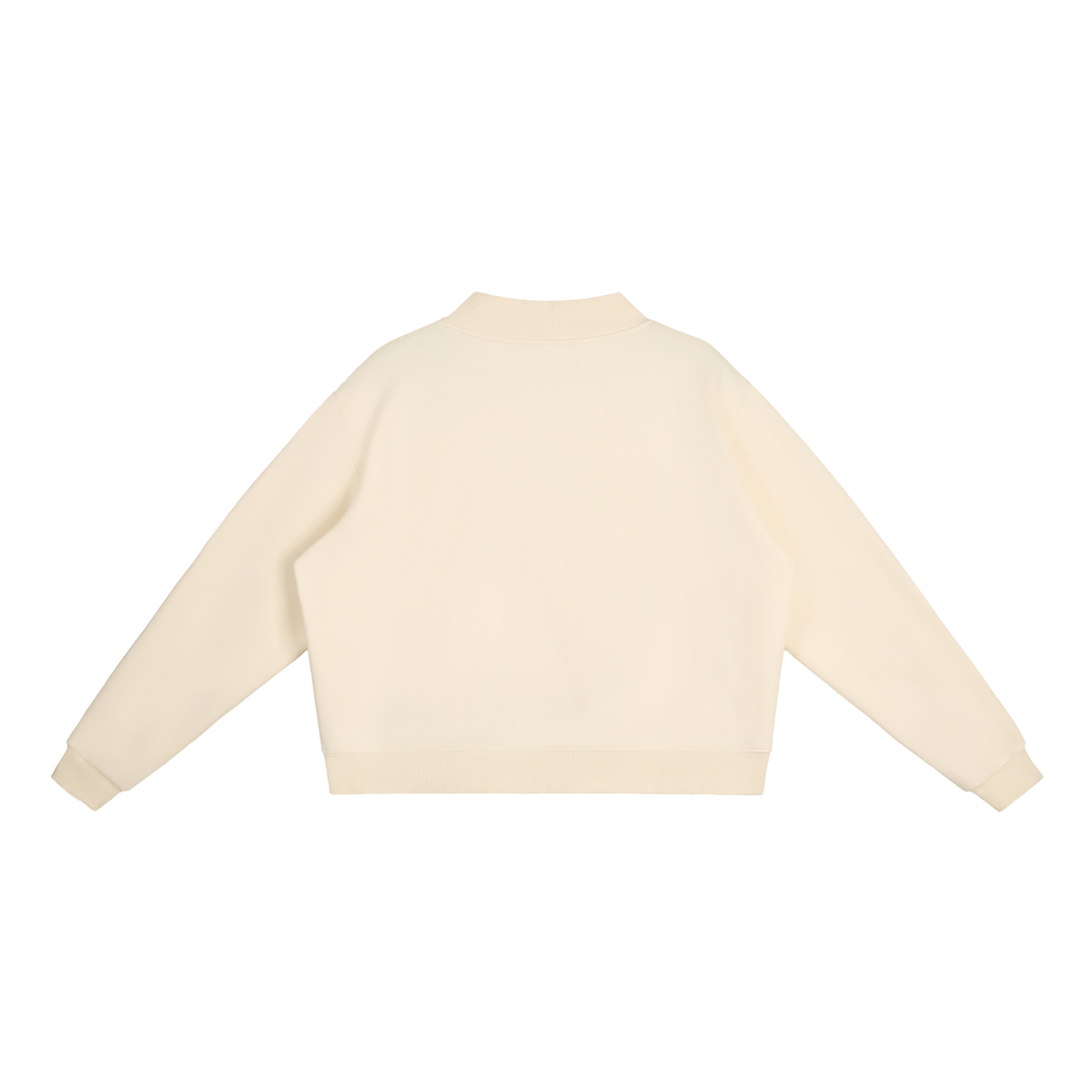 Unmuted Fleece Mock-Neck Sweatshirt