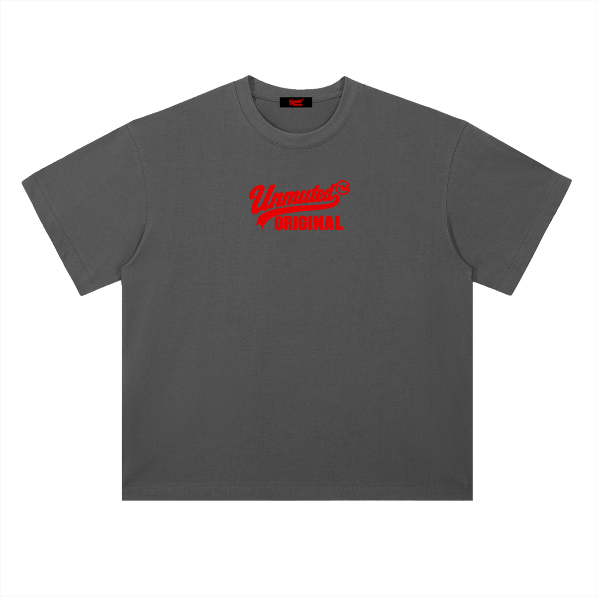 Unmuted Heavyweight Drop Shoulder Cotton T-Shirt
