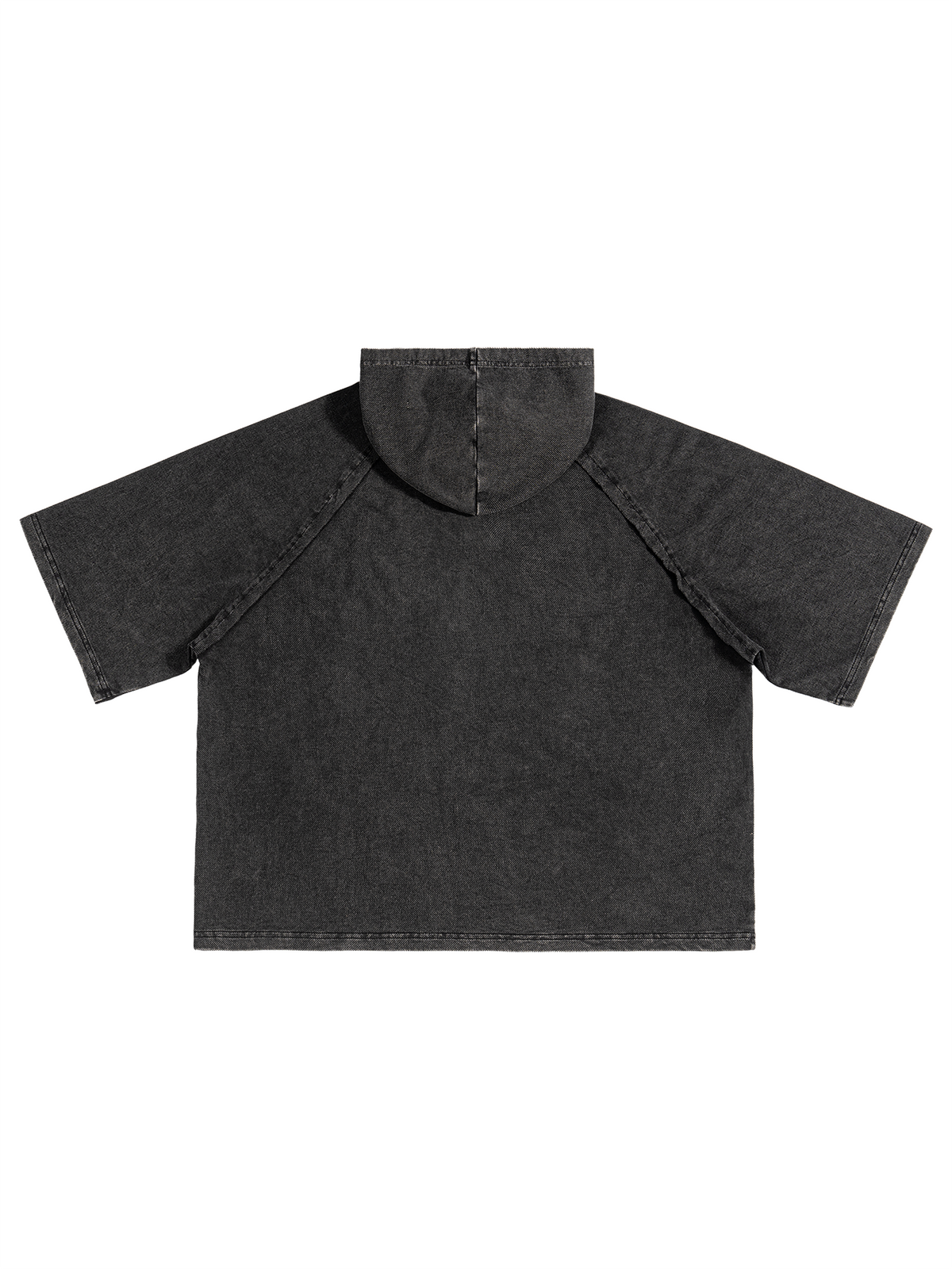 Unmuted Snow Washed Hooded T-Shirt