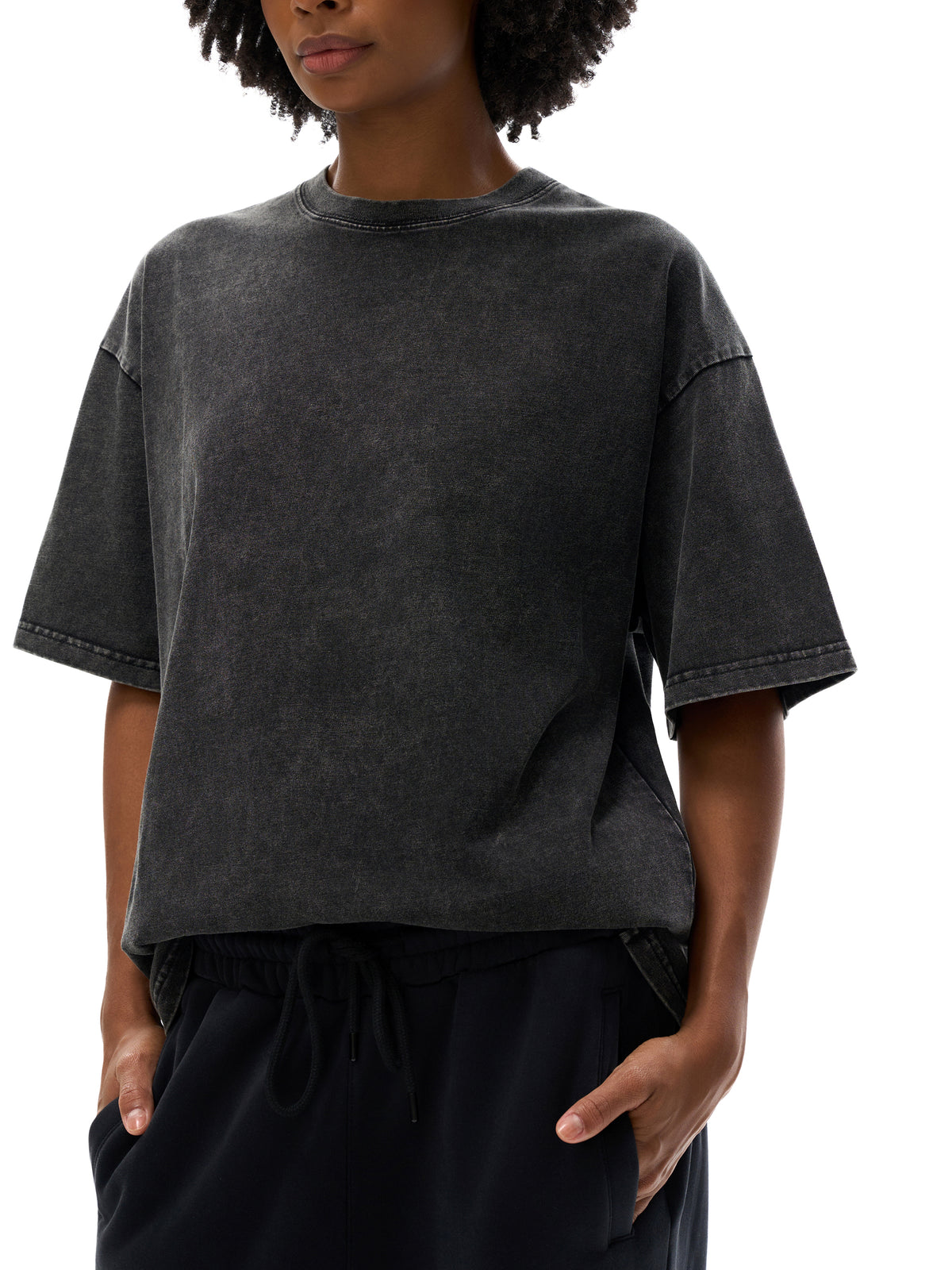 Unmuted Snow Washed Oversized T-Shirt