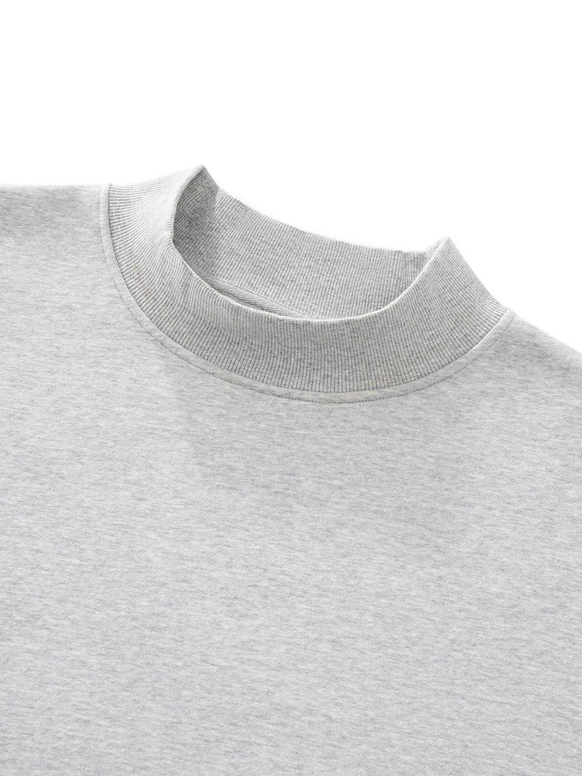 Unmuted Fleece Mock-Neck Sweatshirt