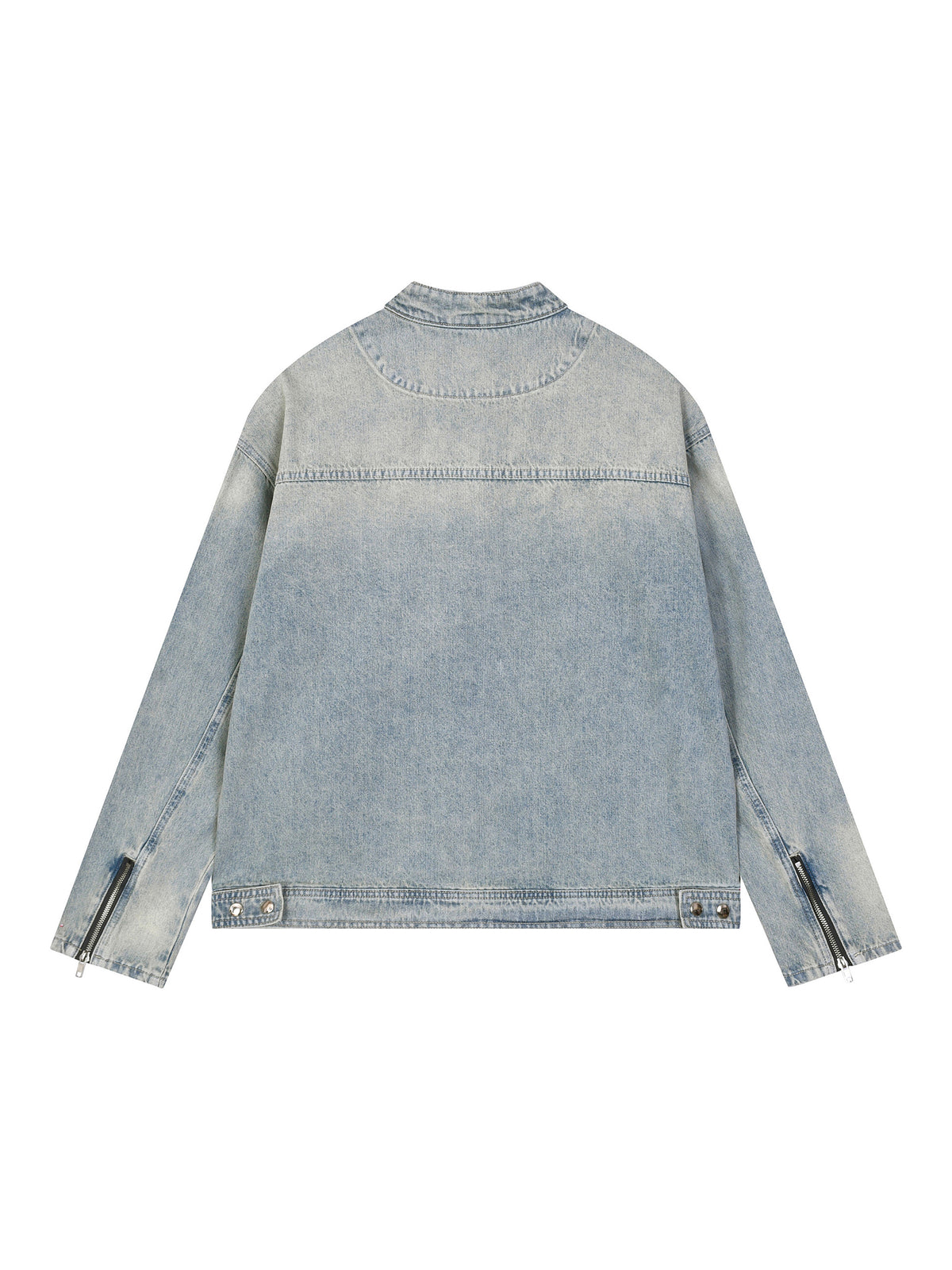 Unmuted Premium Cotton Vintage Wash Zip Jacket