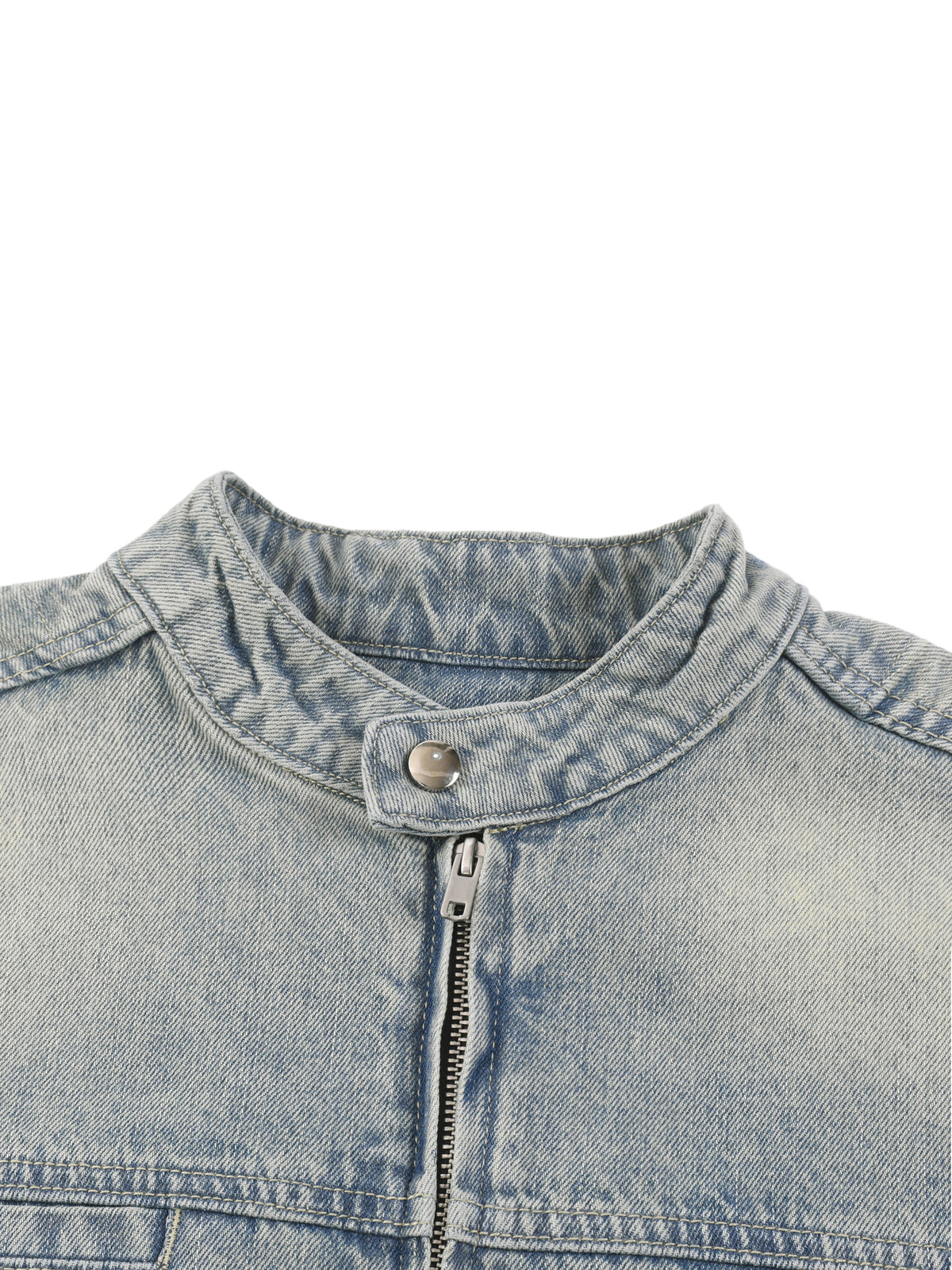 Unmuted Premium Cotton Vintage Wash Zip Jacket