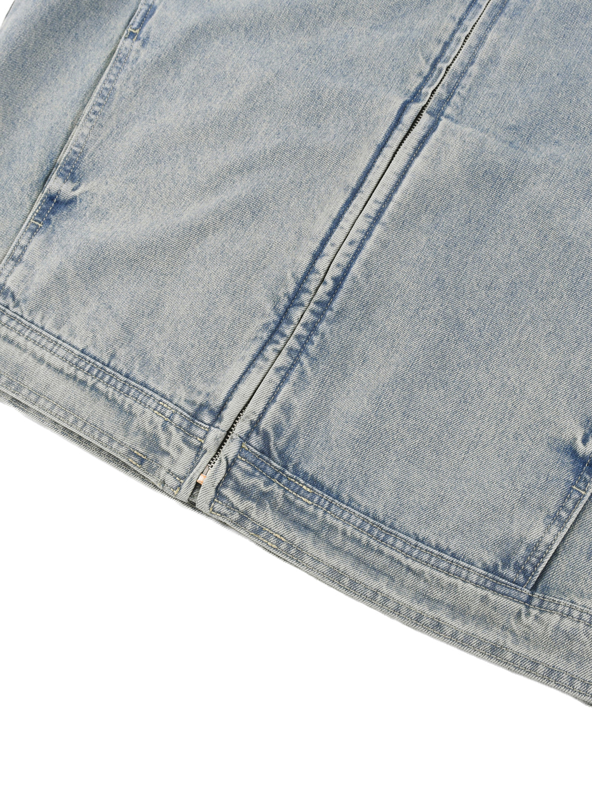 Unmuted Premium Cotton Vintage Wash Zip Jacket
