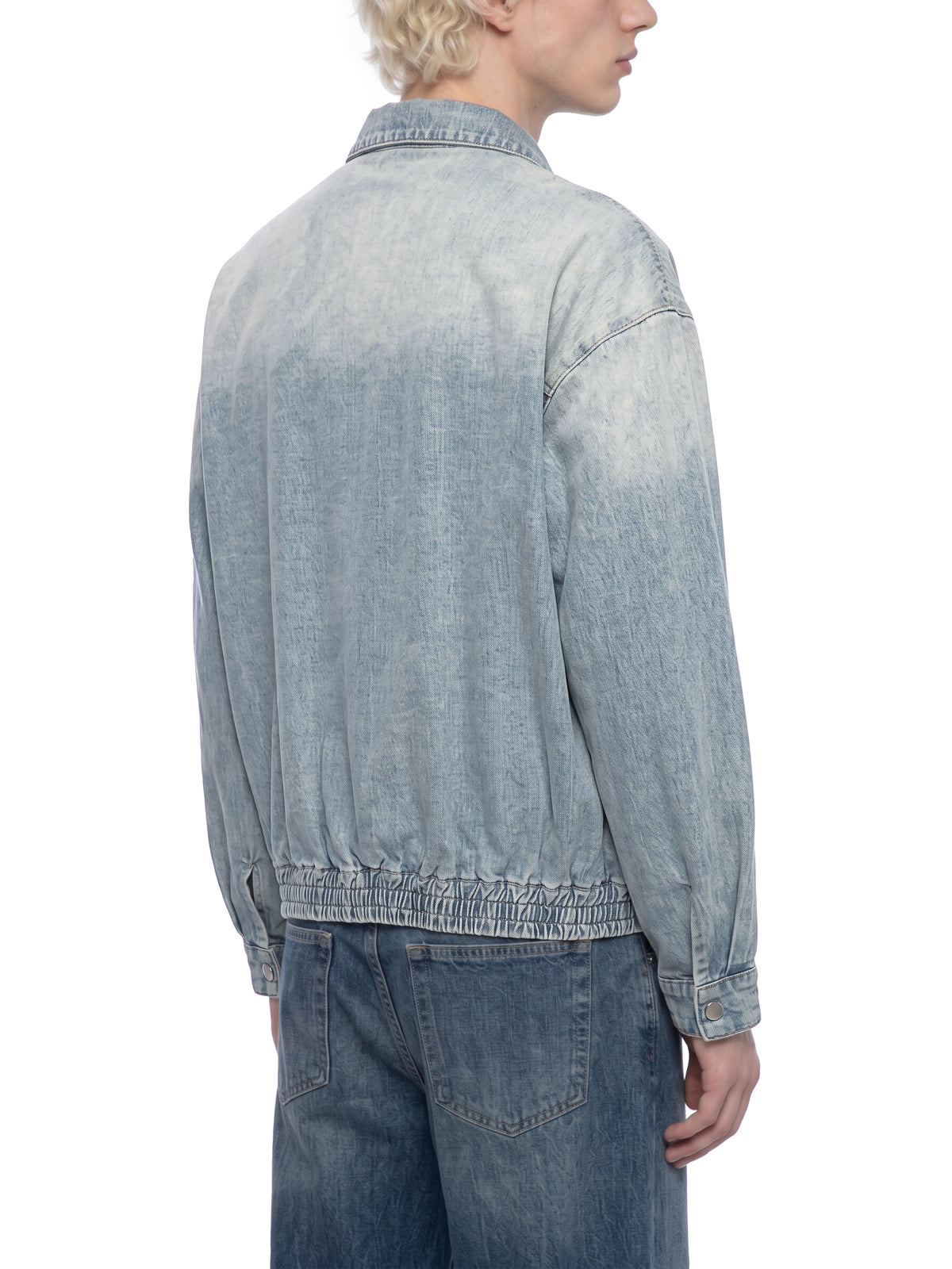 Unmuted Lightweight Full-Zip Denim Jacket – Vintage Wash