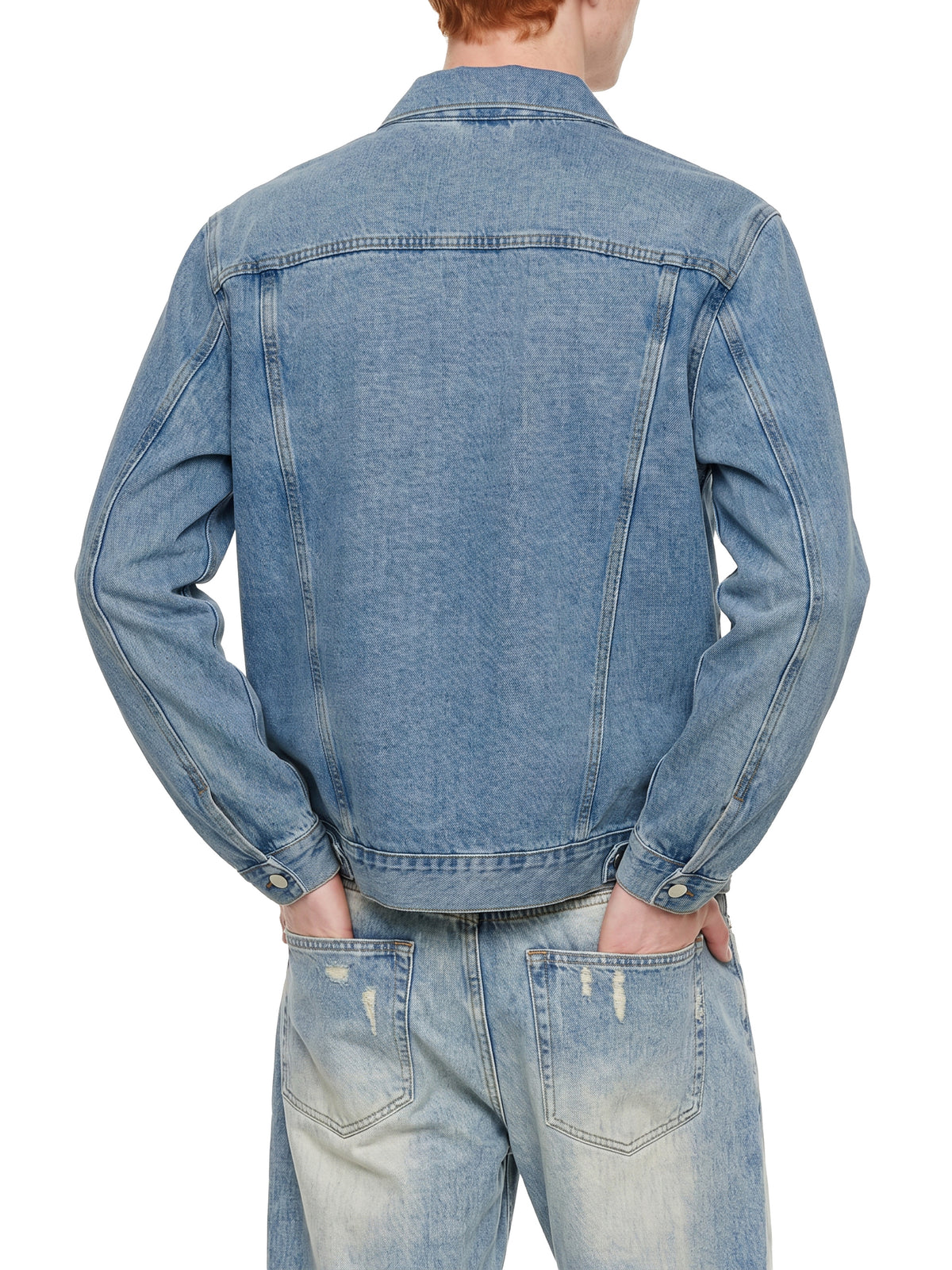 Unmuted Heavyweight Vintage Wash Denim Jacket – Unisex