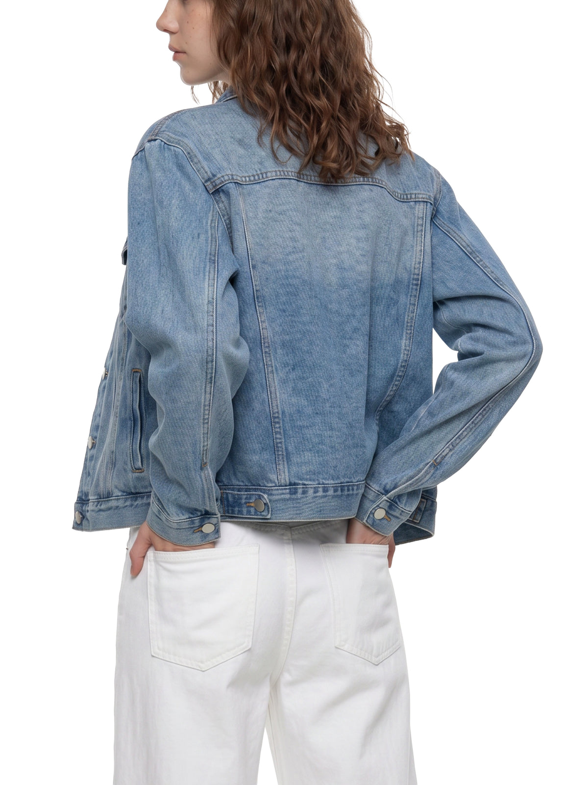Unmuted Heavyweight Vintage Wash Denim Jacket – Unisex